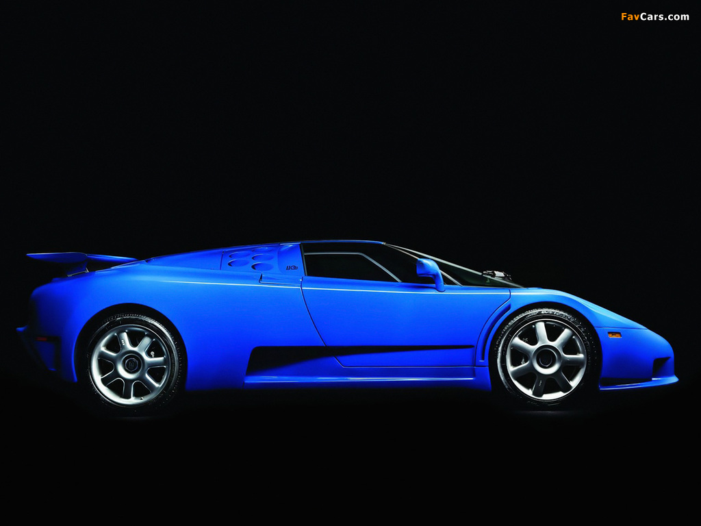 Images of Bugatti EB110 SS US-spec Prototype 1994 (1024 x 768)