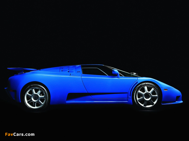 Images of Bugatti EB110 SS US-spec Prototype 1994 (640 x 480)