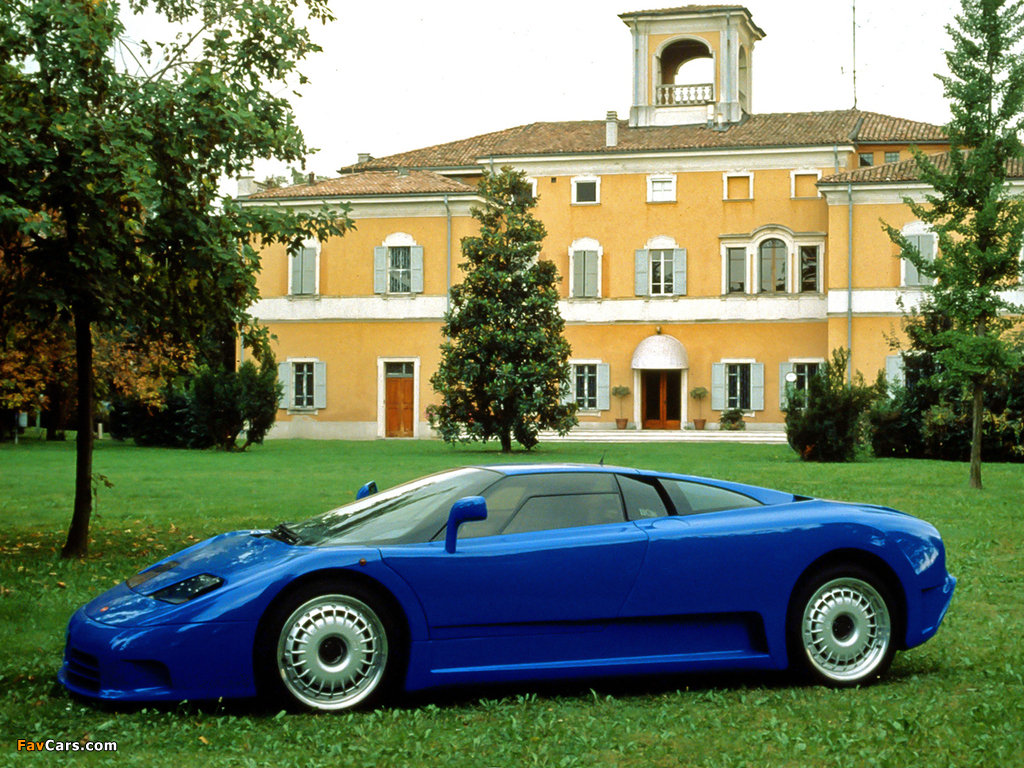 Photos of Bugatti EB110 GT Prototype 1991 (1024 x 768)