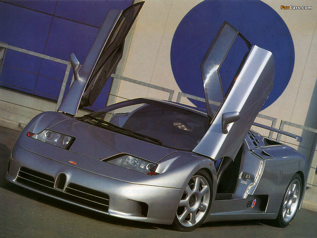 Photos of Bugatti EB110 SS Prototype 1992 (1024 x 768)