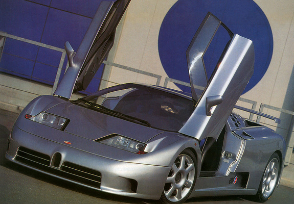 Photos of Bugatti EB110 SS Prototype 1992