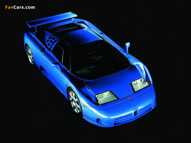 Photos of Bugatti EB110 SS US-spec Prototype 1994 (640 x 480)