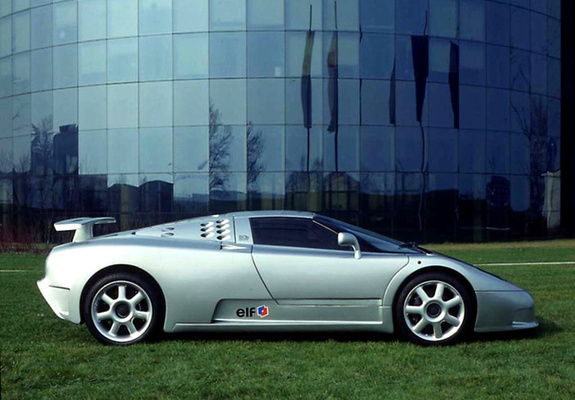 Pictures of Bugatti EB110 SS Prototype 1992