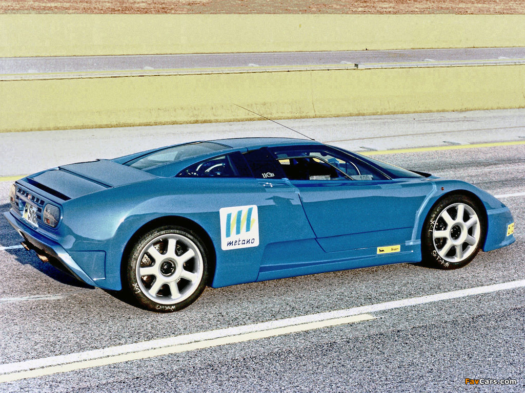Pictures of Bugatti EB110 CNG Prototype 1994 (1024 x 768)