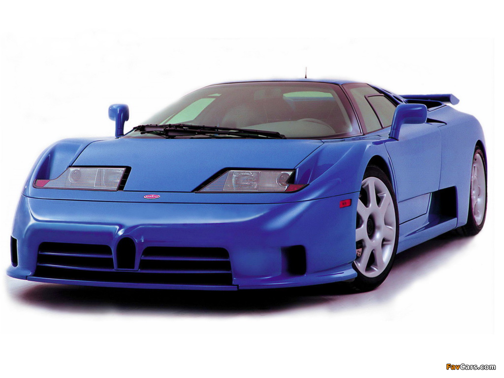 Pictures of Bugatti EB110 SS by Dauer 1998–99 (1024 x 768)