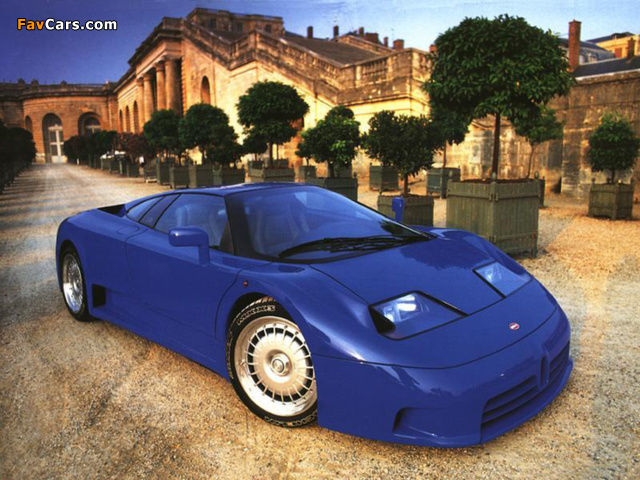 Bugatti EB110 GT Prototype 1991 wallpapers (640 x 480)