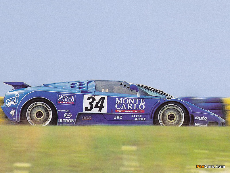 Bugatti EB110 SS LM 1994 wallpapers (800 x 600)