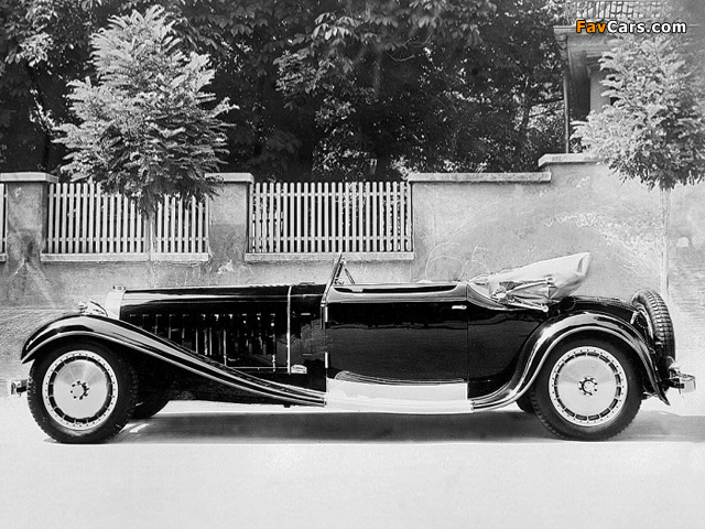 Bugatti Type 41 Royale Victoria Cabriolet by Weinberger 1931 wallpapers (640 x 480)