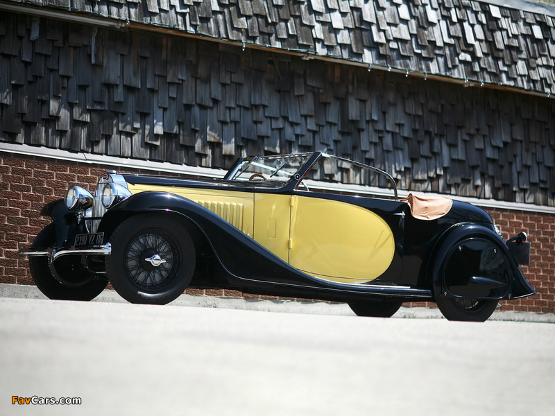 Bugatti Type 57 Stelvio Drophead Coupe (№57202) 1934 wallpapers (800 x 600)