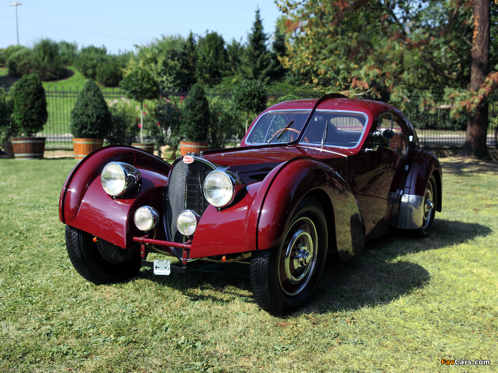 Bugatti Type 57SC Atlantic Coupe 1936–38 photos (1024 x 768)