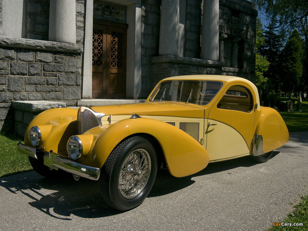Bugatti Type 57SC Atalante 1936–38 wallpapers (1024 x 768)