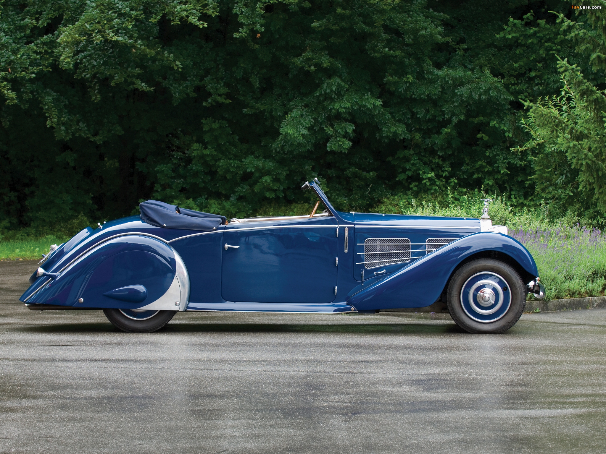 Bugatti Type 57 Stelvio Cabriolet by Gangloff (№57435) 1937 pictures (2048 x 1536)