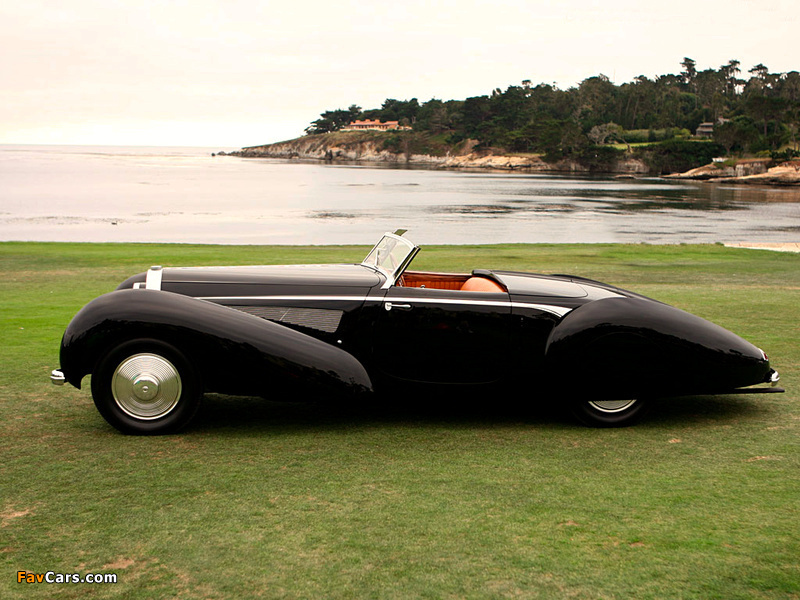 Bugatti Type 57C Voll & Ruhrbeck Cabriolet 1937–40 wallpapers (800 x 600)