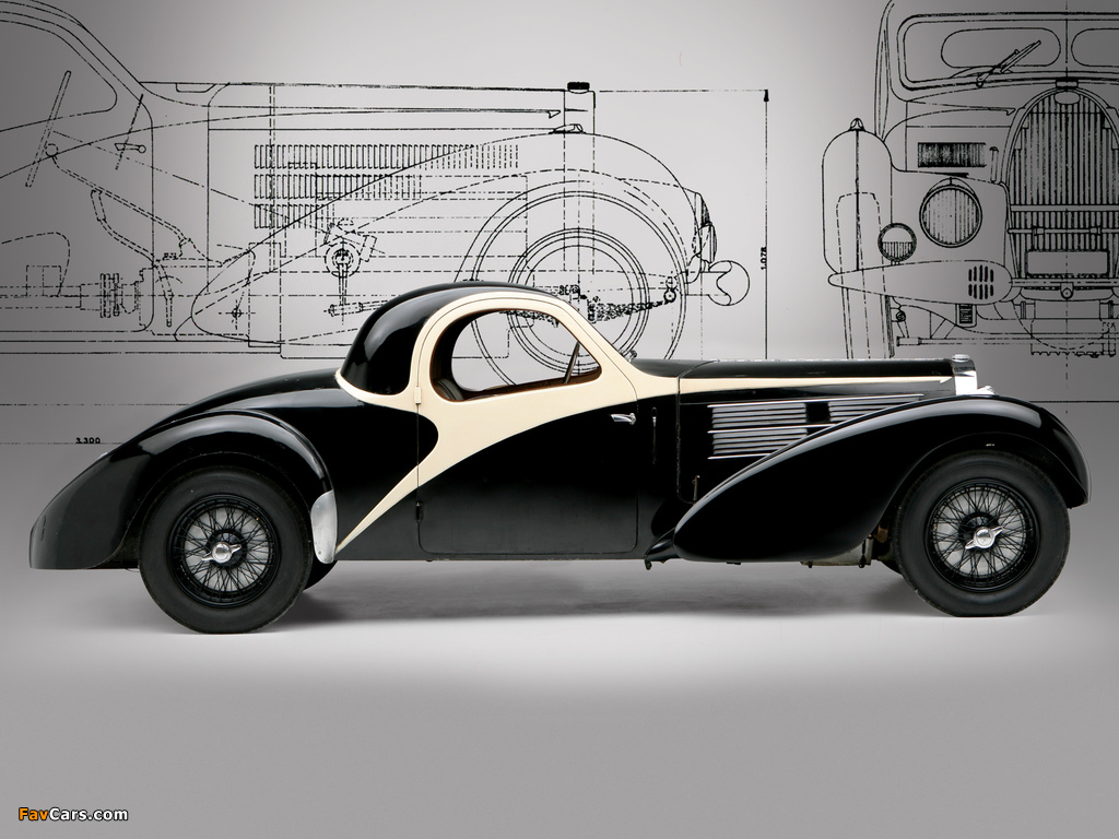 Bugatti Type 57C Atalante 1938 wallpapers (1024 x 768)