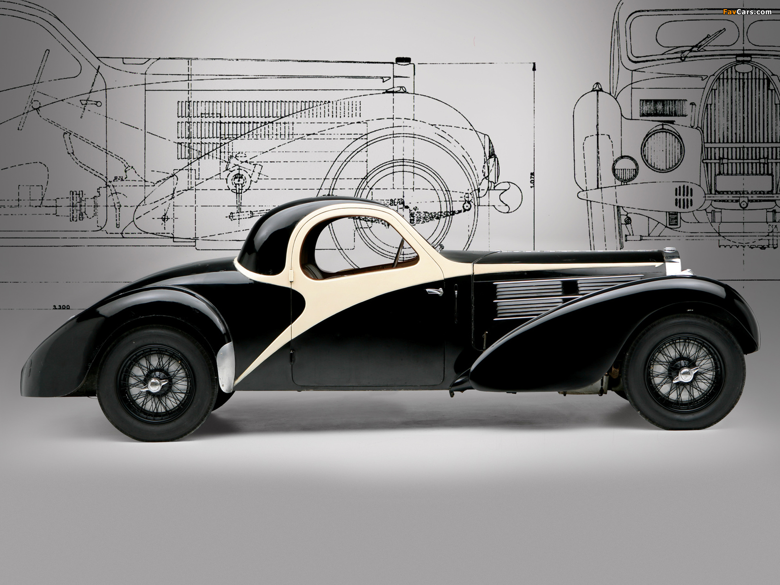 Bugatti Type 57C Atalante 1938 wallpapers (1600 x 1200)