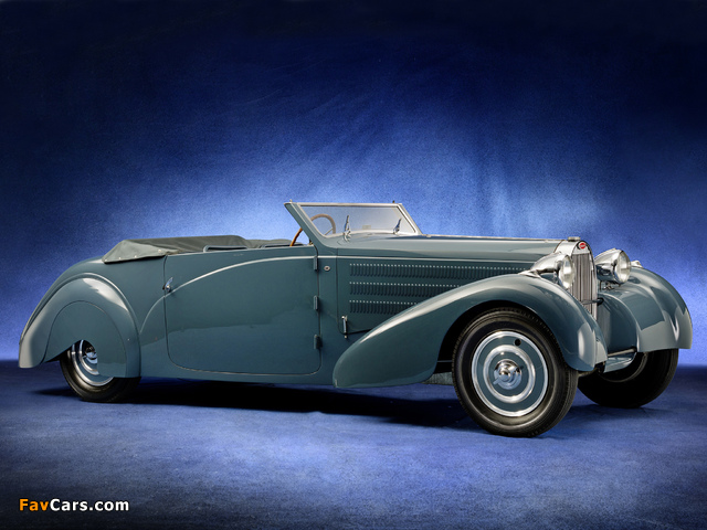 Bugatti Type 57 Cabriolet by Gangloff 1934 pictures (640 x 480)