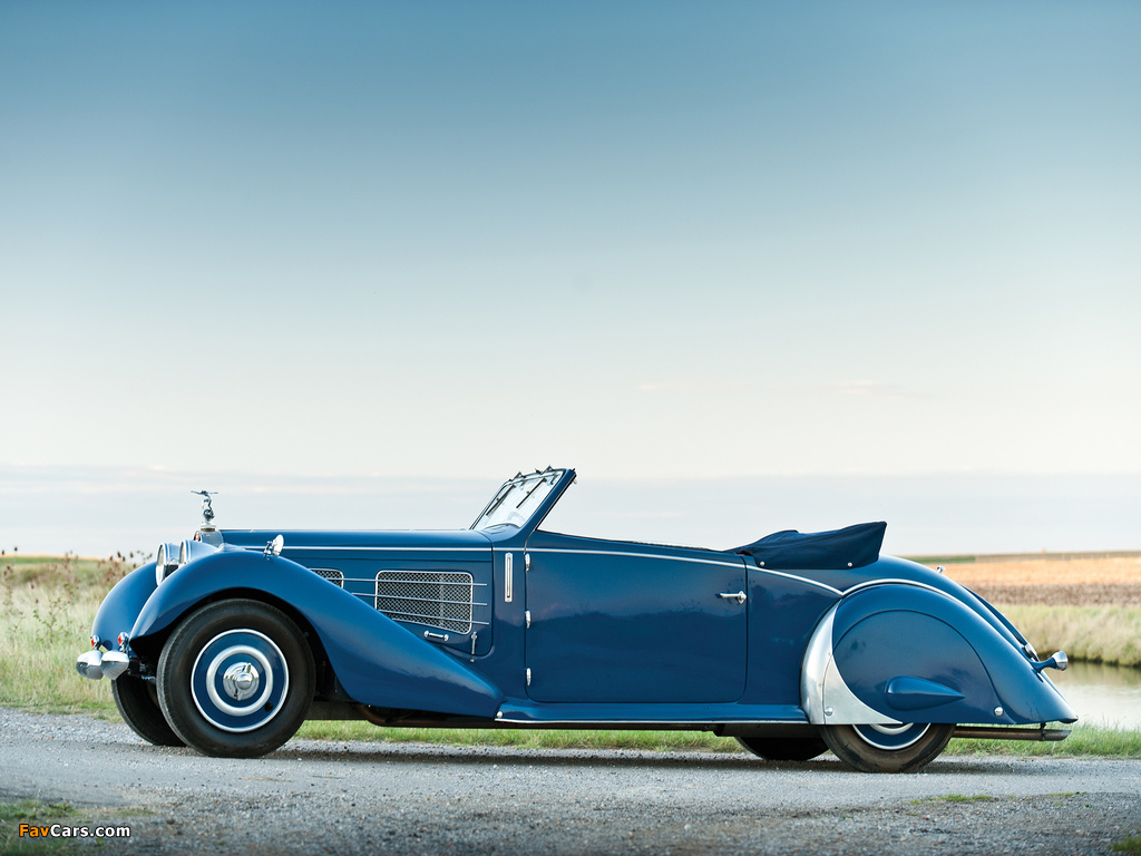 Images of Bugatti Type 57 Stelvio Cabriolet by Gangloff (№57435) 1937 (1024 x 768)