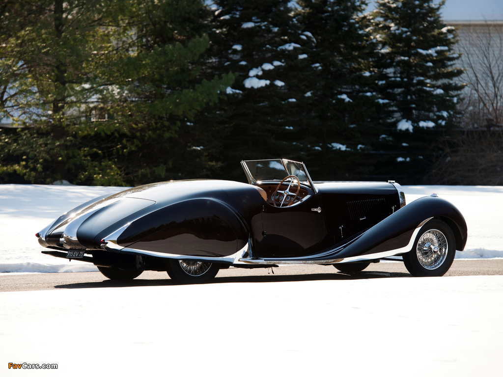 Photos of Bugatti Type 57C Roadster (#57617) 1937 (1024 x 768)
