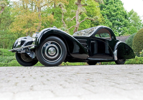 Pictures of Bugatti Type 57S Coupe by Gangloff 1937