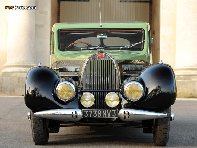 Bugatti Type 57C Coupe Aerodynamique 1936 wallpapers (640 x 480)