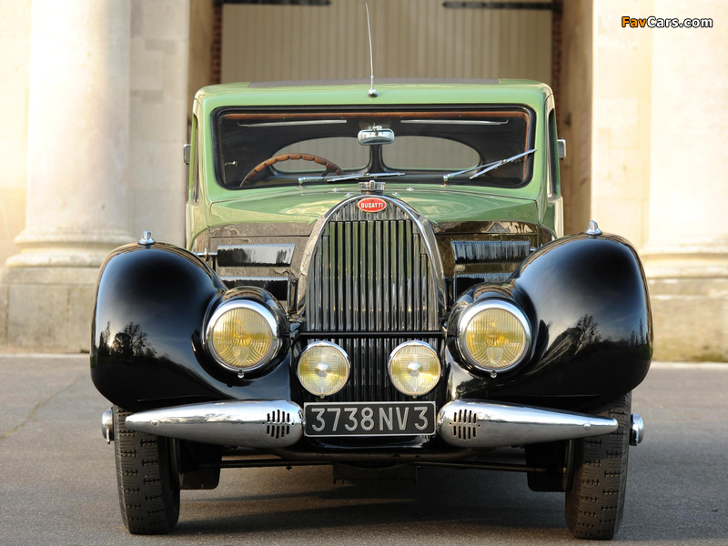Bugatti Type 57C Coupe Aerodynamique 1936 wallpapers (800 x 600)