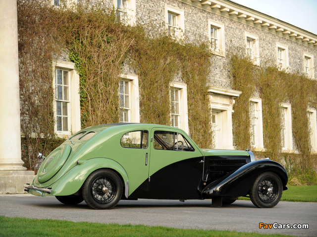 Bugatti Type 57C Coupe Aerodynamique 1936 wallpapers (640 x 480)