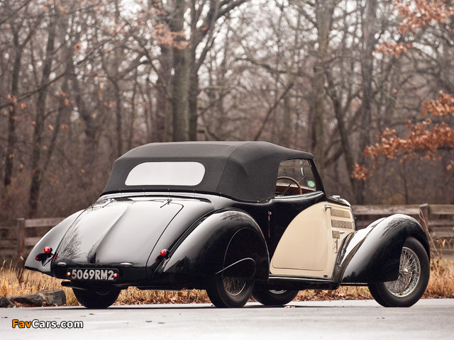 Bugatti Type 57C Drophead Coupe by Letourneur & Marchand 1939 wallpapers (640 x 480)