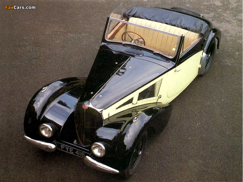 Bugatti Type 57S by Vanvooren 1939 wallpapers (800 x 600)