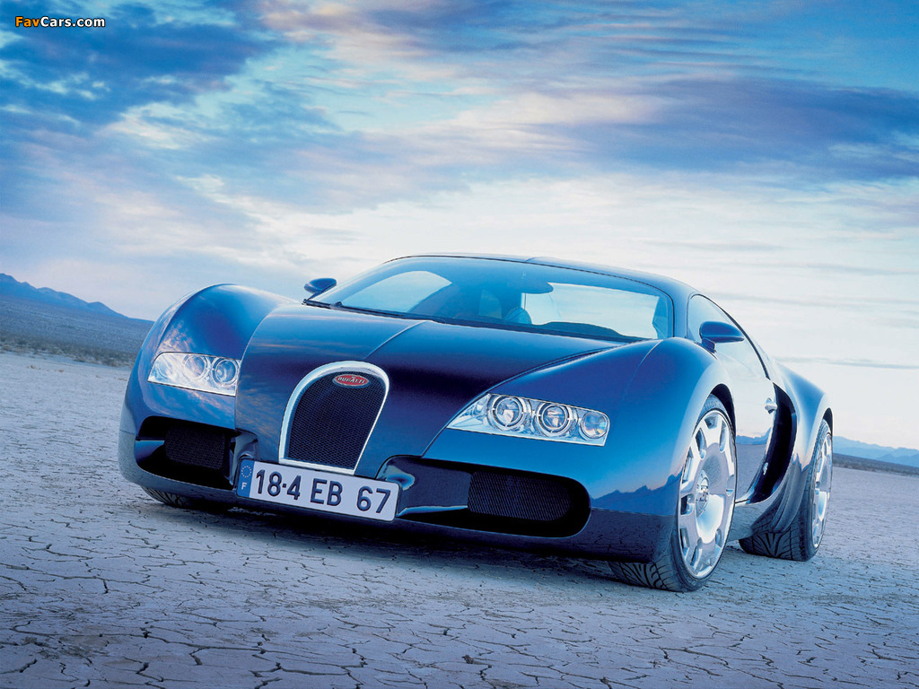 Bugatti EB 18.4 Veyron Concept 1999 images (1024 x 768)
