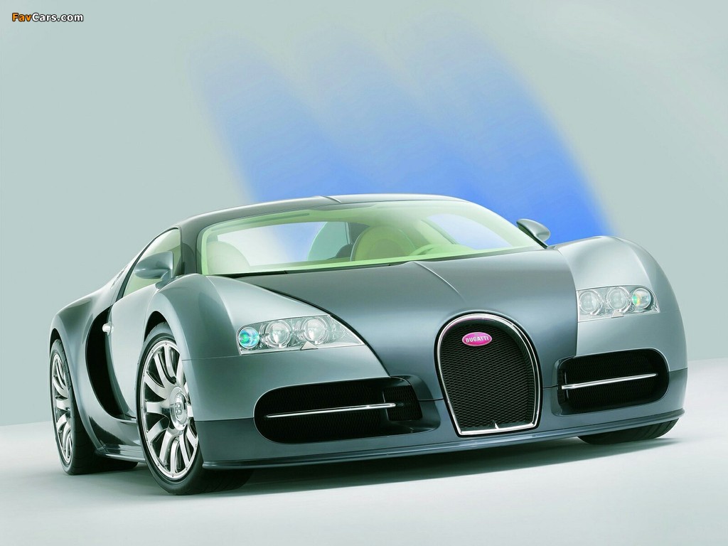 Bugatti EB 16.4 Veyron Prototype 2003 wallpapers (1024 x 768)