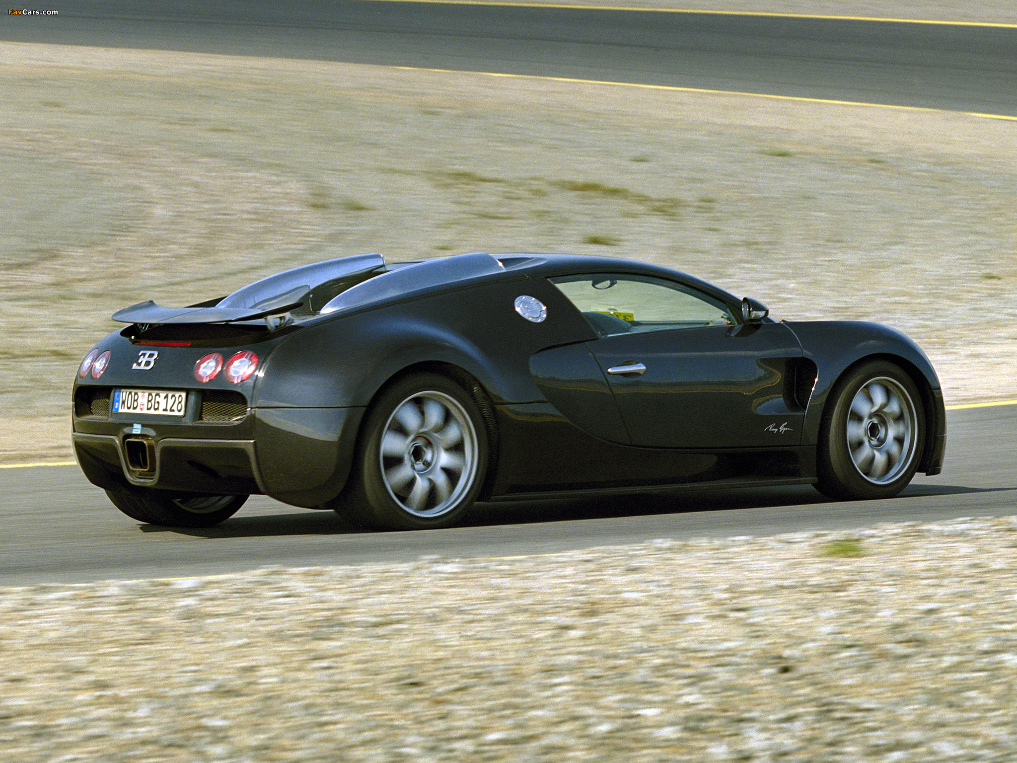 Bugatti EB 16.4 Veyron Prototype 2004 photos (2048 x 1536)