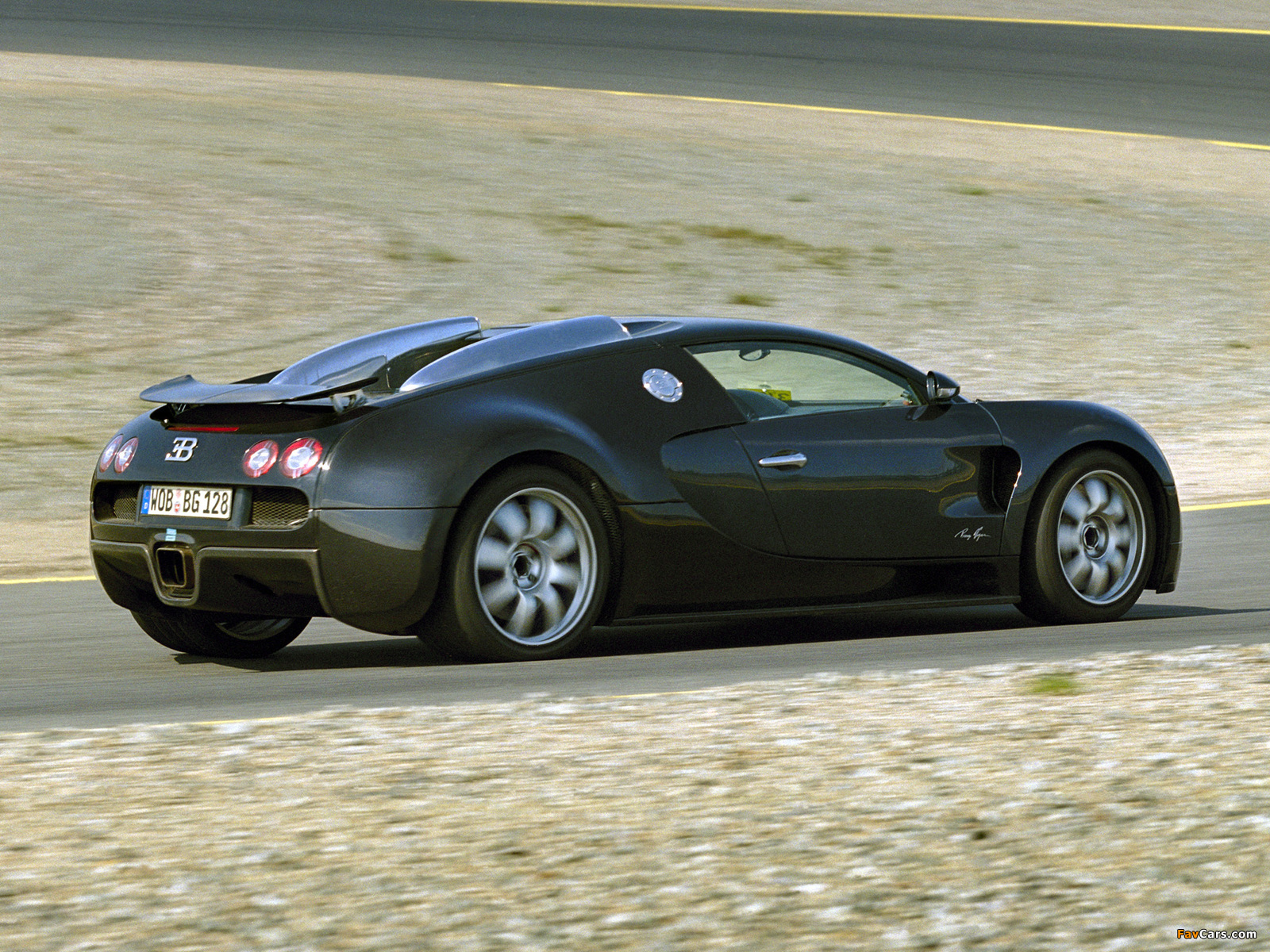 Bugatti EB 16.4 Veyron Prototype 2004 photos (1600 x 1200)