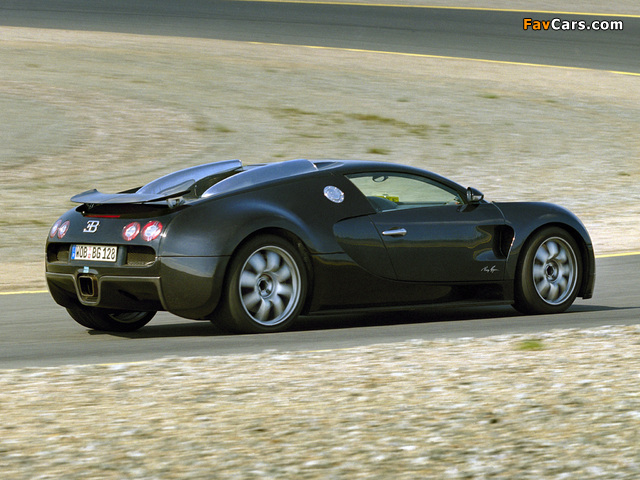 Bugatti EB 16.4 Veyron Prototype 2004 photos (640 x 480)