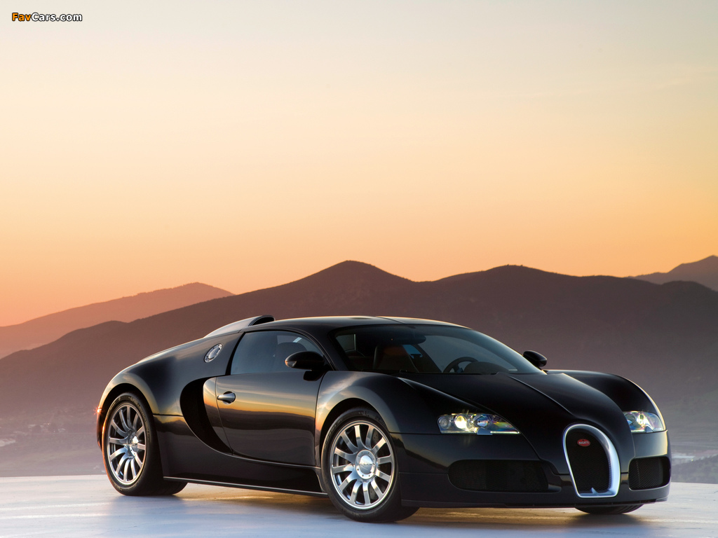 Bugatti Veyron 2005–11 photos (1024 x 768)