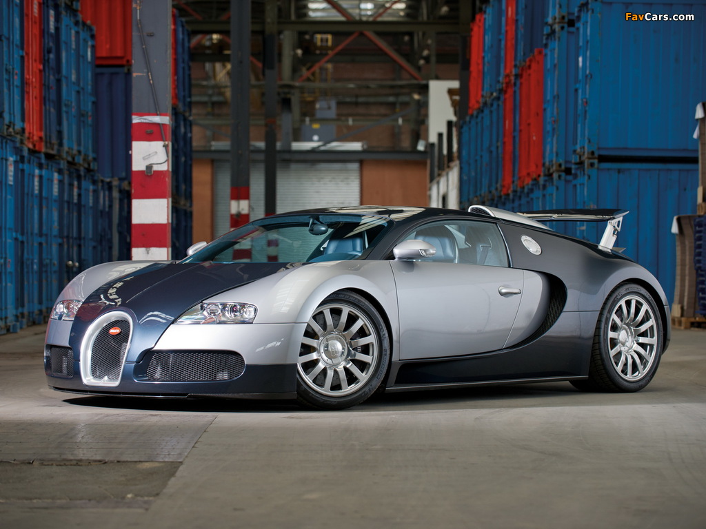 Bugatti Veyron 2005–11 wallpapers (1024 x 768)