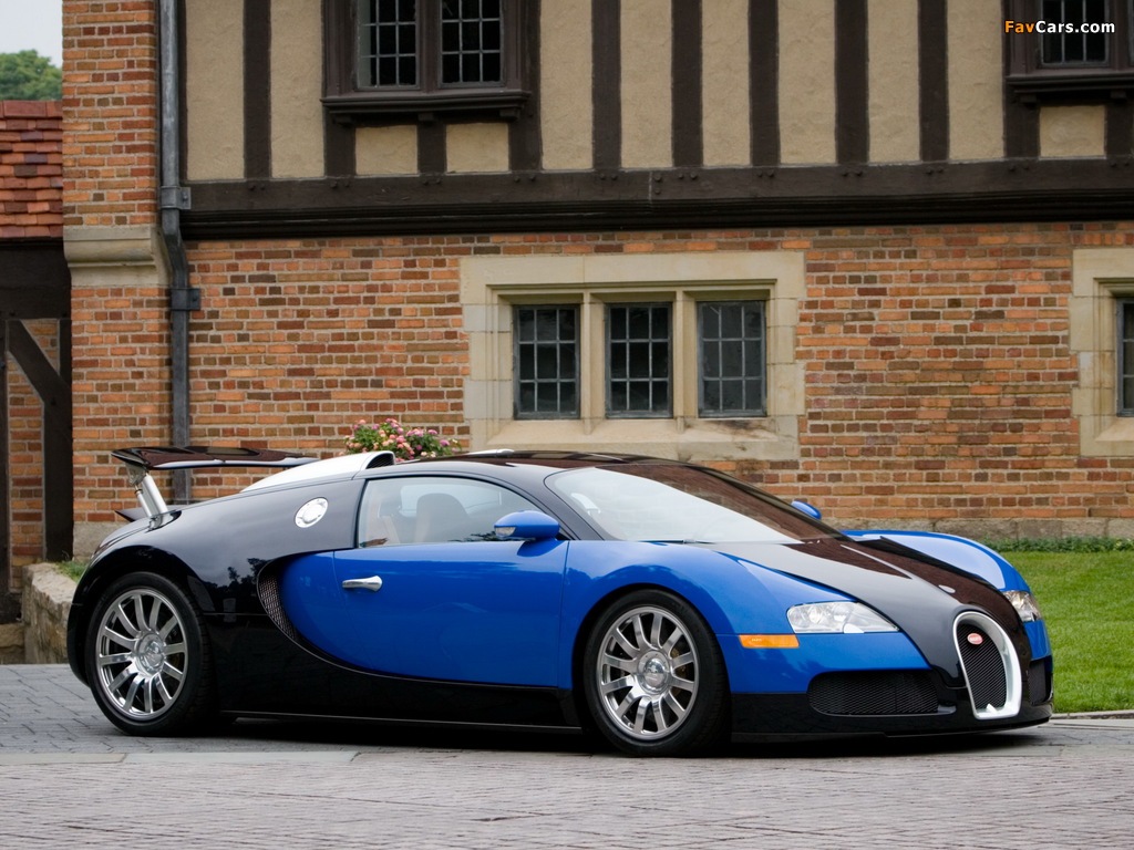 Bugatti Veyron US-spec 2006–11 wallpapers (1024 x 768)