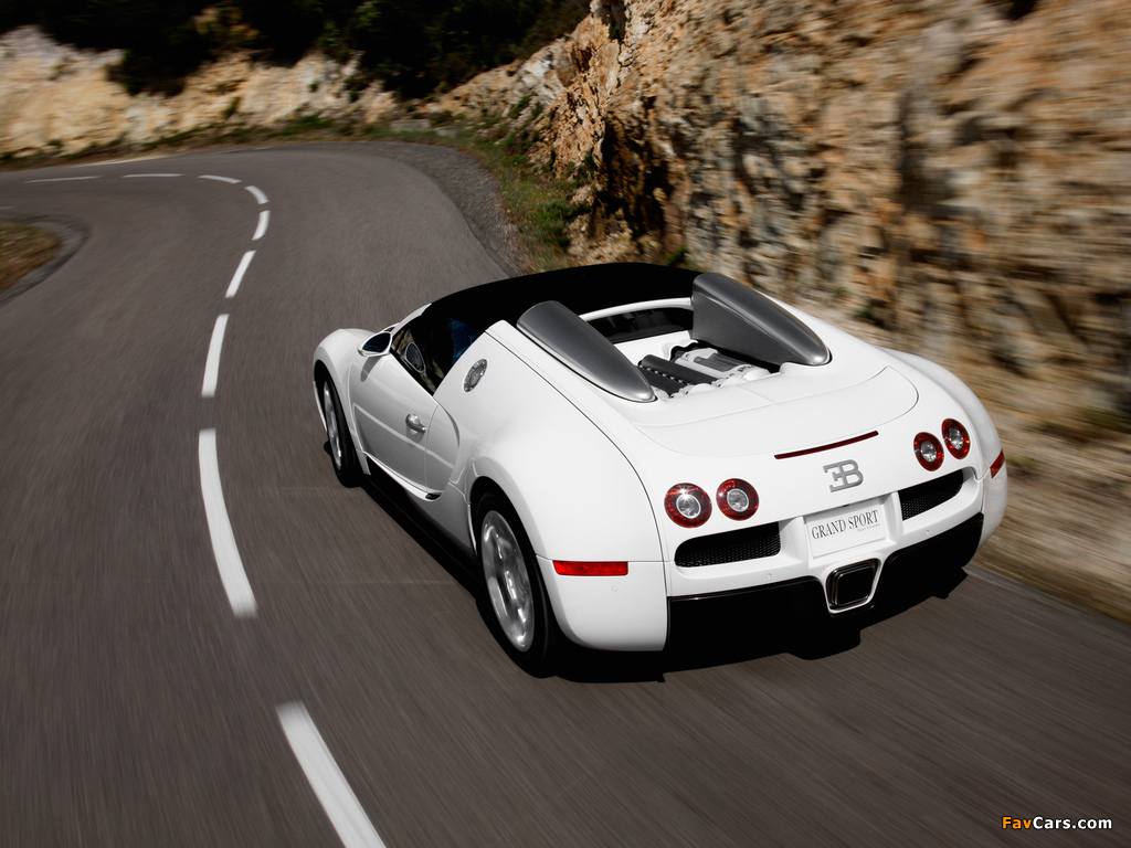 Bugatti Veyron Grand Sport Roadster 2008 pictures (1024 x 768)