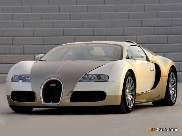 Bugatti Veyron Gold Edition 2009 images (640 x 480)