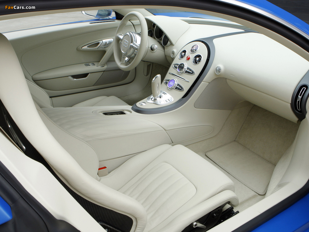 Bugatti Veyron Bleu Centenaire 2009 photos (1024 x 768)