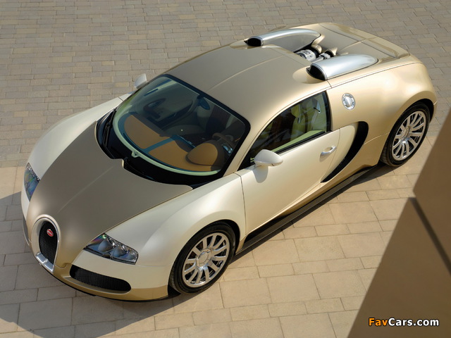 Bugatti Veyron Gold Edition 2009 photos (640 x 480)