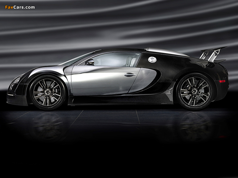 Mansory Bugatti Veyron Linea Vincero 2009 wallpapers (800 x 600)