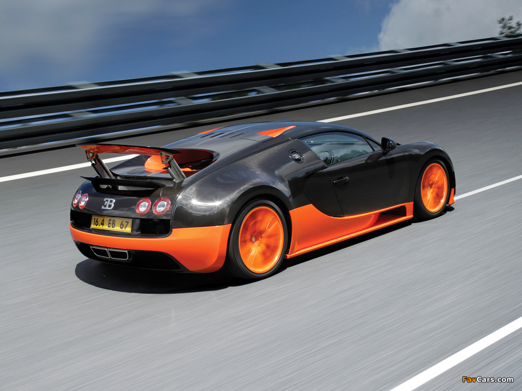 Bugatti Veyron 16.4 Super Sport 2010 images (1024 x 768)