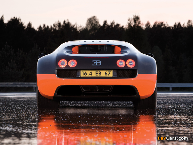 Bugatti Veyron 16.4 Super Sport 2010 wallpapers (640 x 480)