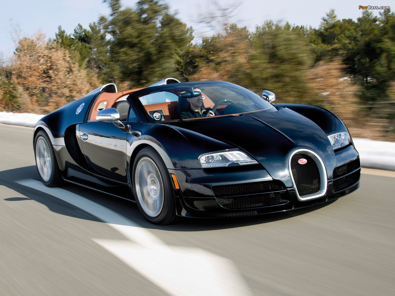 Bugatti Veyron Grand Sport Roadster Vitesse US-spec 2012 pictures (1280 x 960)