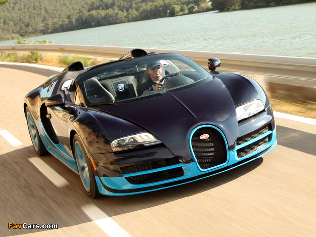 Bugatti Veyron Grand Sport Roadster Vitesse US-spec 2012 wallpapers (640 x 480)