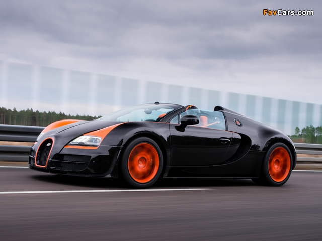 Bugatti Veyron Grand Sport Roadster Vitesse WRC Edition 2013 wallpapers (640 x 480)