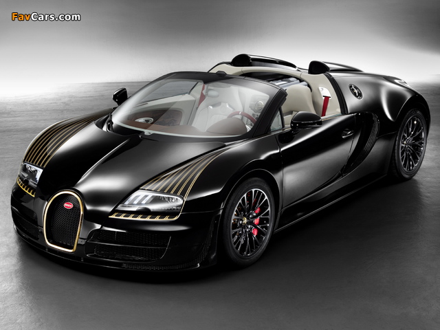Bugatti Veyron Grand Sport Roadster Vitesse Black Bess 2014 pictures (640 x 480)