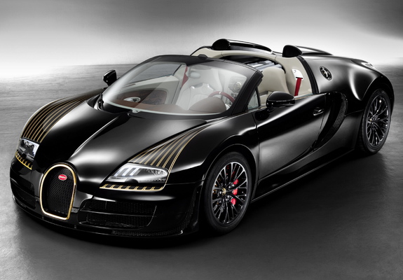 Bugatti Veyron Grand Sport Roadster Vitesse Black Bess 2014 pictures