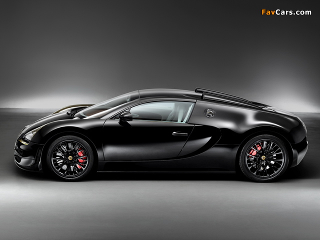 Bugatti Veyron Grand Sport Roadster Vitesse Black Bess 2014 wallpapers (640 x 480)