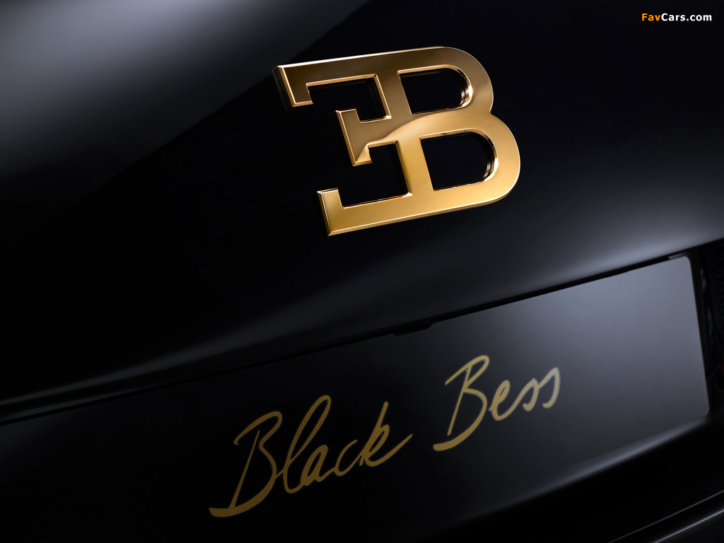 Bugatti Veyron Grand Sport Roadster Vitesse Black Bess 2014 wallpapers (1024 x 768)